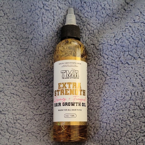 The Mane Attraction Other - TMA Extra Strength Rosemary & Fenugreek Hair Growth Oil — Gold